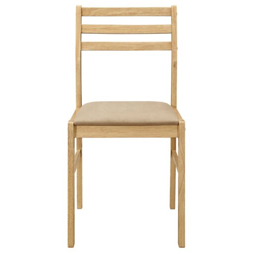 Bucknell 3-piece Round Drop Leaf Dining Table Set Natural - Image 9