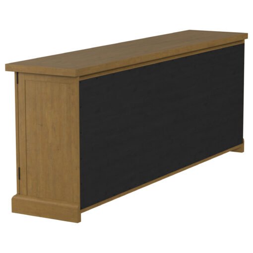 Florence 4-door Dining Sideboard Buffet Cabinet Rustic Honey - Image 7