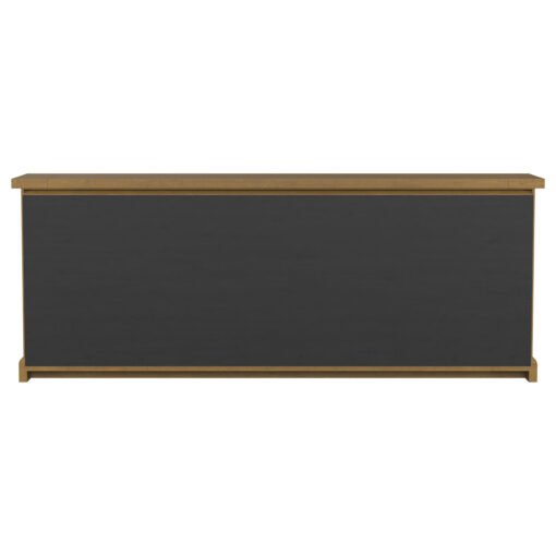 Florence 4-door Dining Sideboard Buffet Cabinet Rustic Honey - Image 8