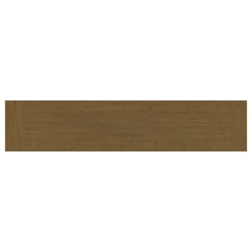 Florence 4-door Dining Sideboard Buffet Cabinet Rustic Honey - Image 11