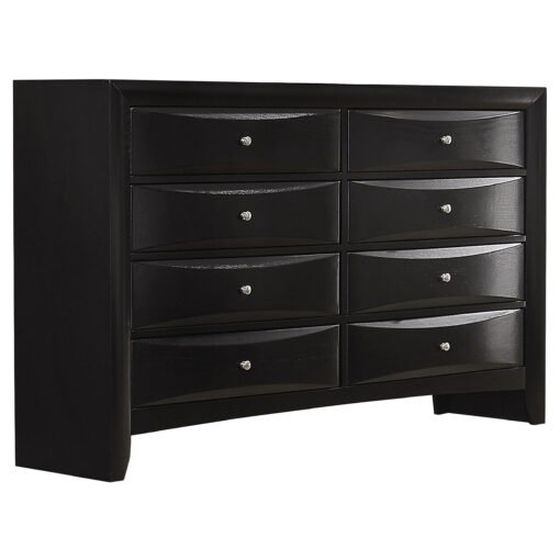 Briana 8-drawer Dresser Black - Image 2