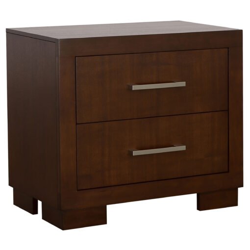Jessica 2-drawer Nightstand Cappuccino - Image 2
