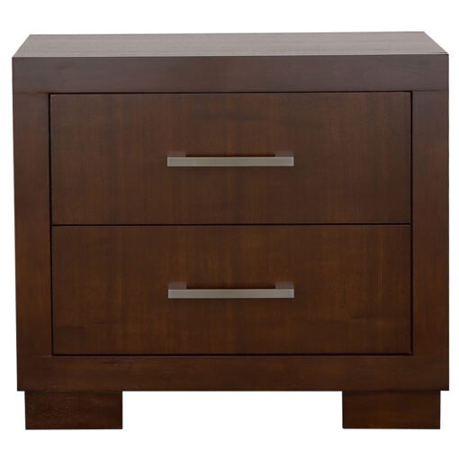 Jessica 2-drawer Nightstand Cappuccino - Image 3