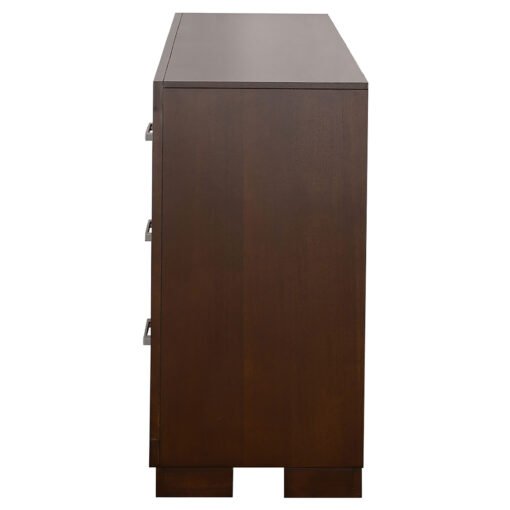 Jessica 6-drawer Dresser Cappuccino - Image 5