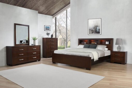 Jessica 6-drawer Dresser Cappuccino - Image 9