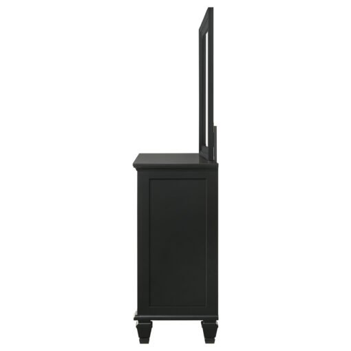 Sandy Beach 11-drawer Dresser with Mirror Black - Image 5