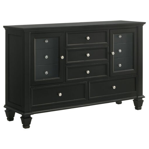 Sandy Beach 11-drawer Dresser Black - Image 2