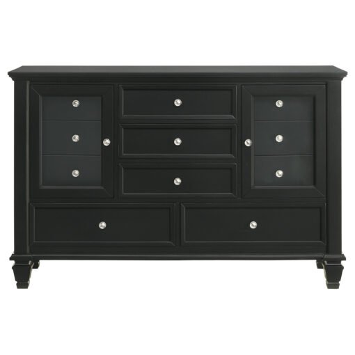 Sandy Beach 11-drawer Dresser Black - Image 3