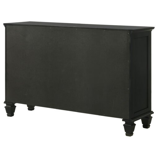 Sandy Beach 11-drawer Dresser Black - Image 8