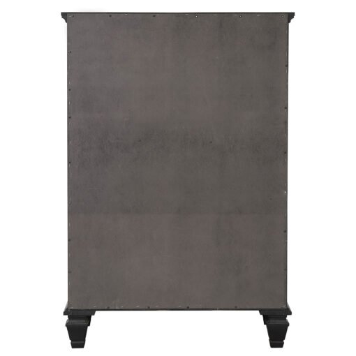 Sandy Beach 5-drawer Bedroom Chest Black - Image 6