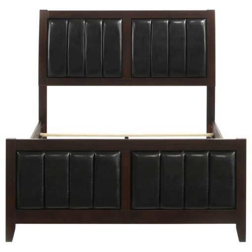 Carlton Wood Full Panel Bed Cappuccino - Image 4