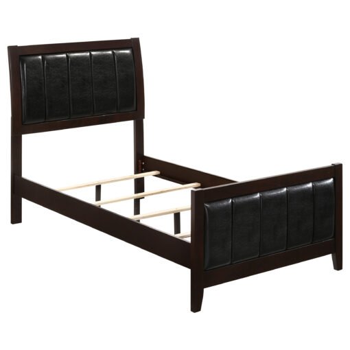 Carlton 5-piece Twin Bedroom Set Cappuccino - Image 3