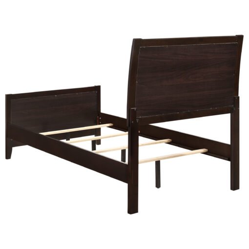 Carlton 5-piece Twin Bedroom Set Cappuccino - Image 4