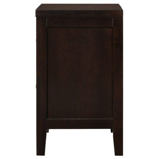 Carlton 2-drawer Nightstand Cappuccino - Image 5