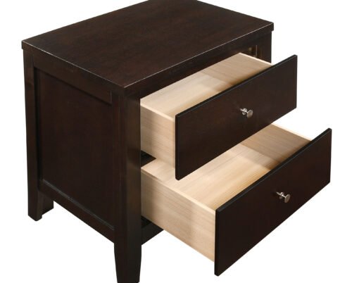 Carlton 2-drawer Nightstand Cappuccino - Image 10