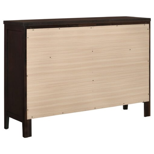Carlton 6-drawer Dresser Cappuccino - Image 6