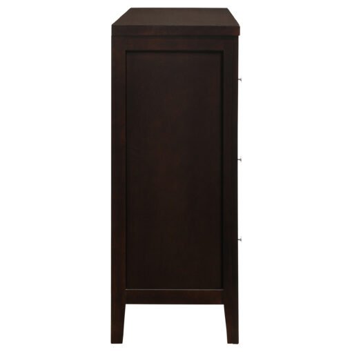 Carlton 6-drawer Dresser Cappuccino - Image 9