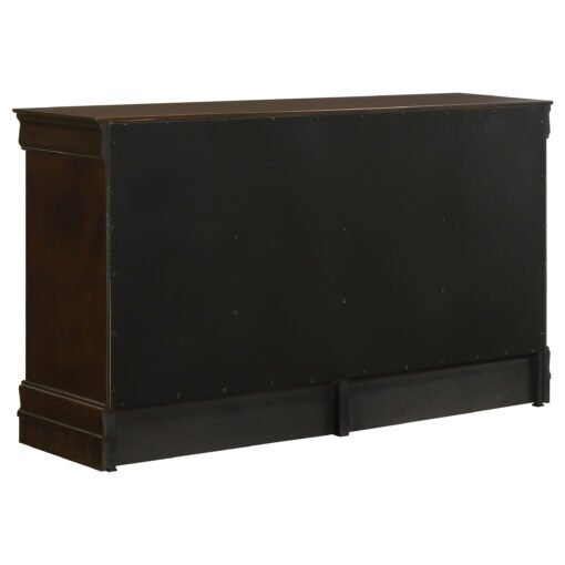 Louis Philippe 4-piece Full Bedroom Set Cappuccino - Image 10