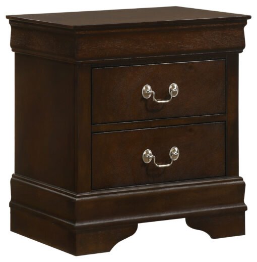 Louis Philippe 4-piece Eastern King Bedroom Set Cappuccino - Image 5