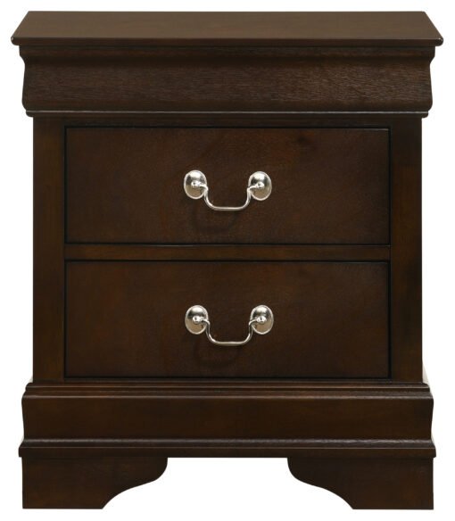 Louis Philippe 4-piece Eastern King Bedroom Set Cappuccino - Image 6
