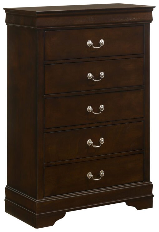 Louis Philippe 5-piece Eastern King Bedroom Set Cappuccino - Image 13
