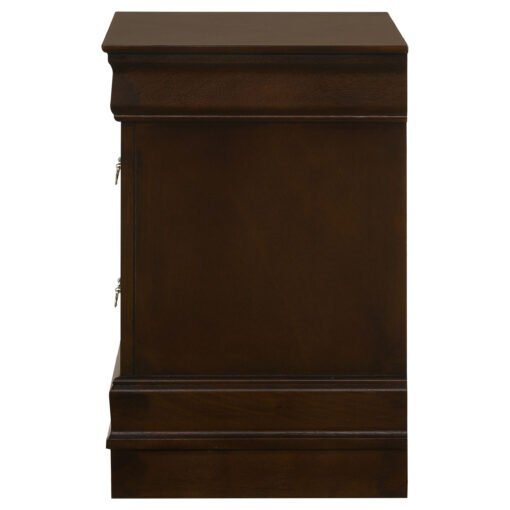 Louis Philippe 2-drawer Nightstand Cappuccino - Image 5