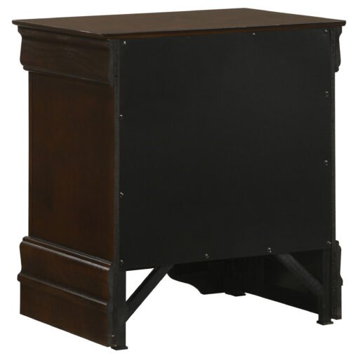 Louis Philippe 2-drawer Nightstand Cappuccino - Image 6