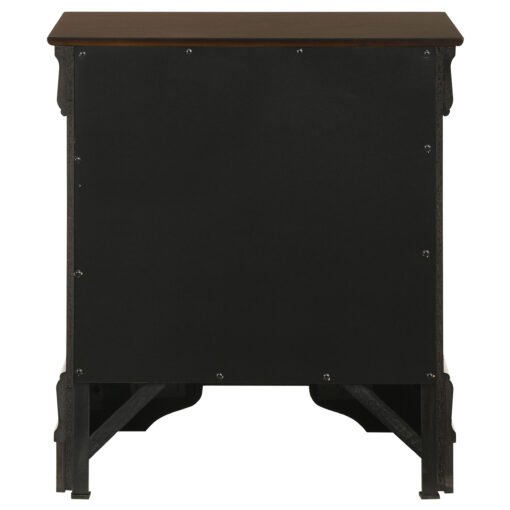 Louis Philippe 2-drawer Nightstand Cappuccino - Image 7