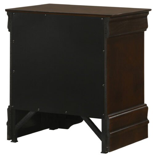 Louis Philippe 2-drawer Nightstand Cappuccino - Image 8