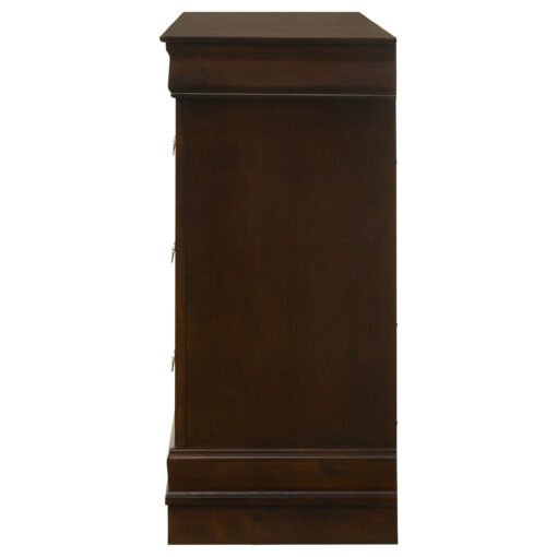 Louis Philippe 6-drawer Dresser Cappuccino - Image 5