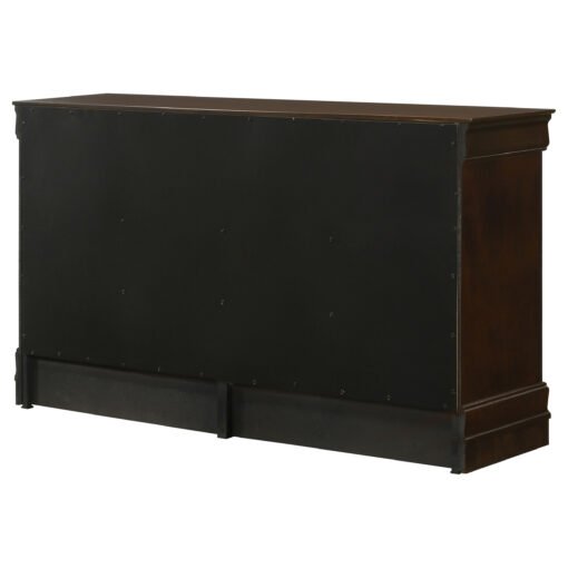 Louis Philippe 6-drawer Dresser Cappuccino - Image 8