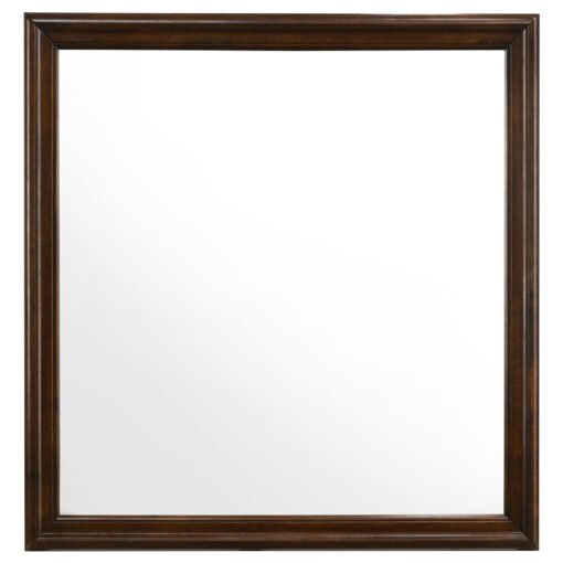 Louis Philippe Dresser Mirror Cappuccino - Image 3