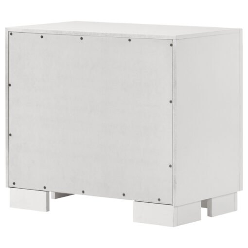 Jessica 2-drawer Nightstand Snow White - Image 8