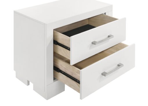 Jessica 2-drawer Nightstand Snow White - Image 10