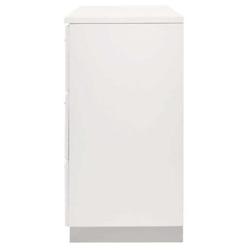 Felicity 6-drawer Dresser White High Gloss - Image 5