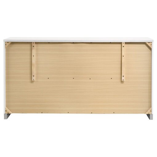 Felicity 6-drawer Dresser White High Gloss - Image 7