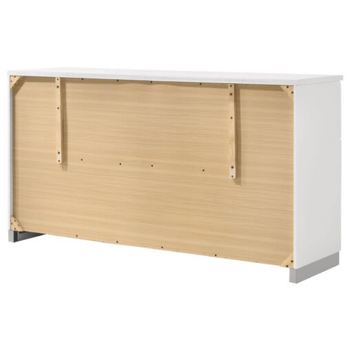 Felicity 6-drawer Dresser White High Gloss - Image 8