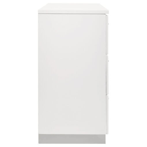 Felicity 6-drawer Dresser White High Gloss - Image 9