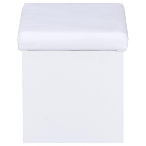 Harvey Vanity Set with Lift-Top Stool White - Image 15