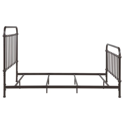 Livingston Metal Queen Open Frame Bed Dark Bronze - Image 9