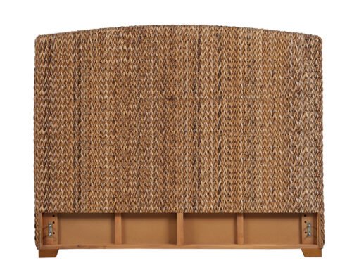 Laughton Woven Banana Leaf California King Headboard Amber - Image 2