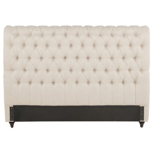 Devon 57-inch Upholstered Eastern King Headboard Beige - Image 2