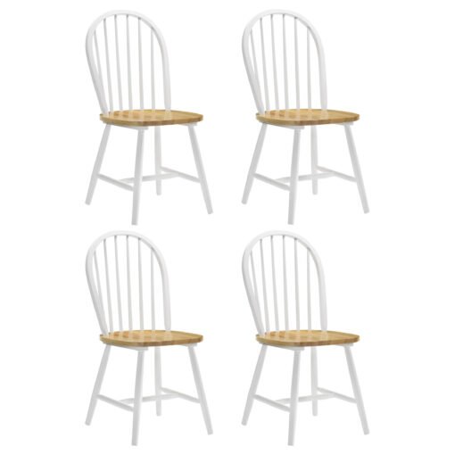 Cinder Wood Dining Side Chair White (Set of 4) - Image 2