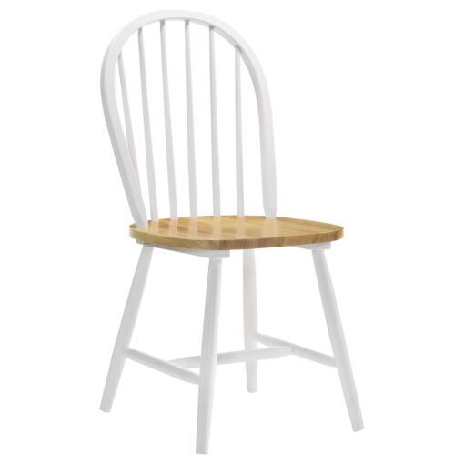 Cinder Wood Dining Side Chair White (Set of 4) - Image 3