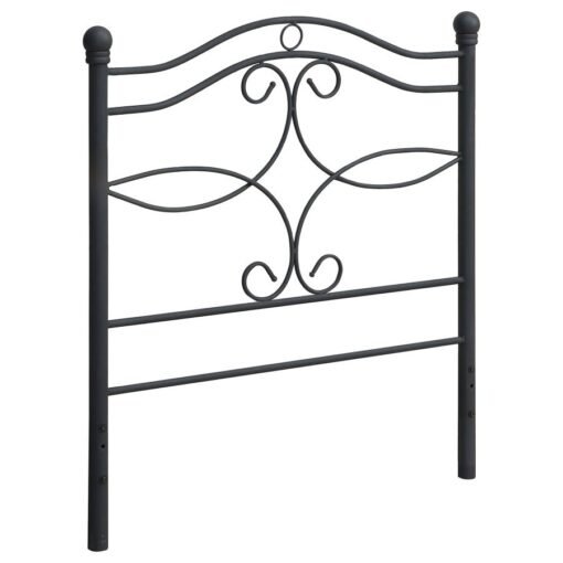 Callie Metal Twin Open Frame Headboard Matte Black - Image 2