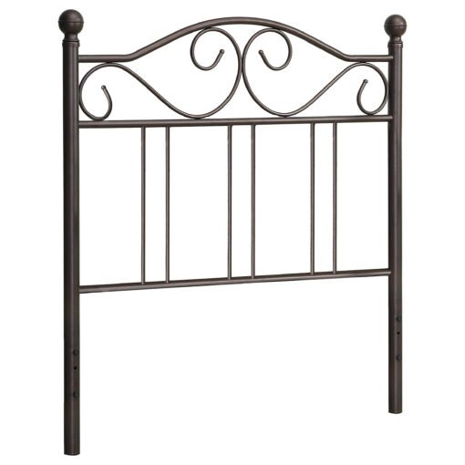 Ellis Metal Twin Open Frame Headboard Dark Bronze - Image 2