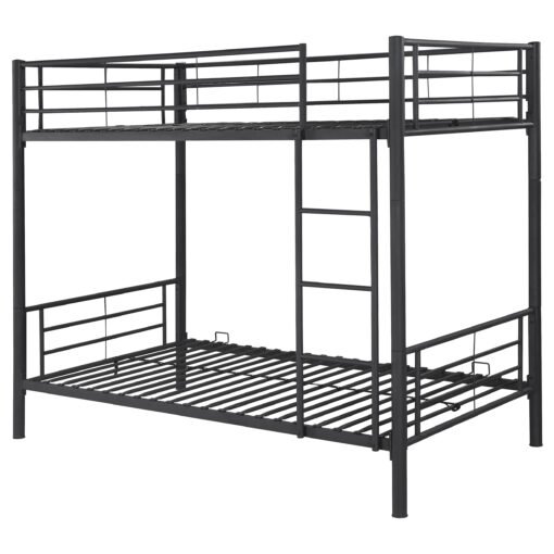 Hayward Metal Twin Over Twin Bunk Bed Black - Image 2