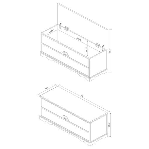 Paula Cedar Chest Warm Brown - Image 13