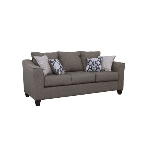 Salizar Upholstered Flared Arm Sofa Charcoal Grey - Image 2