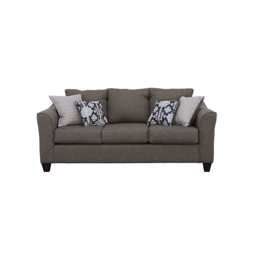 Salizar Upholstered Flared Arm Sofa Charcoal Grey - Image 3